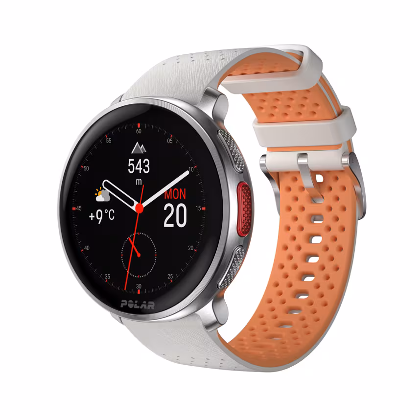 Polar Vantage V3 silver/orange S-L