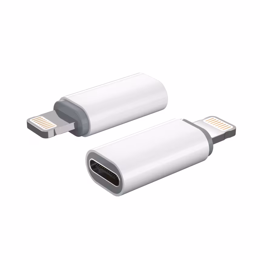 felixx Lade- Adapter USB Typ-C Buchse zu Lightning Stecker
