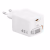 Felixx 45W Retractable Cable GaN Travel Charger Wei&szlig;
