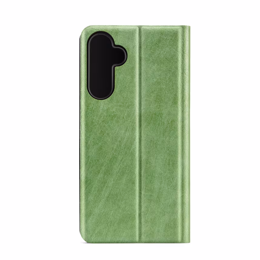 felixx Premium Book Case Venezia green mit Standfunktion und Innenfach für Samsung Galaxy A25 5G