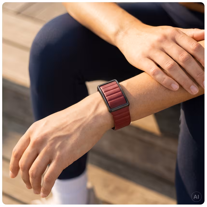 Polar Loop Gen2 Silikon Black/Red S-M