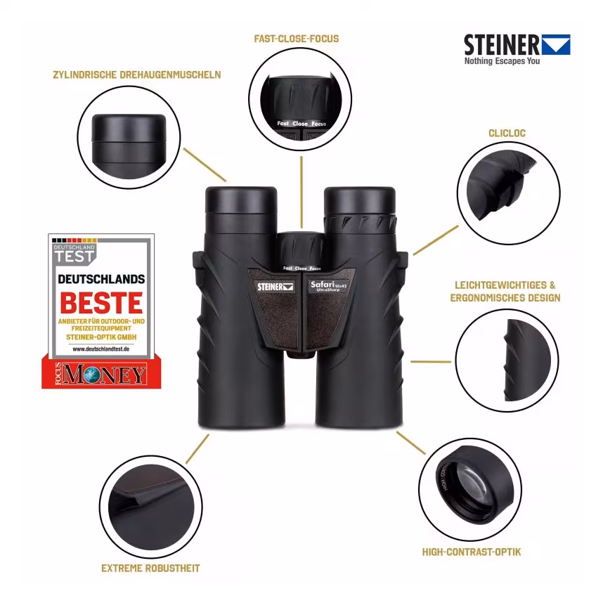 Steiner Safari UltraSharp 10x42 Fernglas