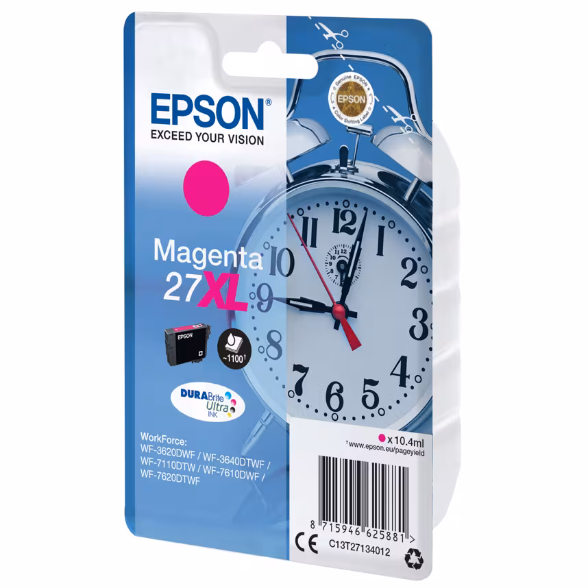 Epson 27XL T2713 Tinte Magenta 10,4ml