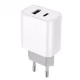Felixx Premium Ladegerät 20W 1x USB-C/ 1x USB-A weiß