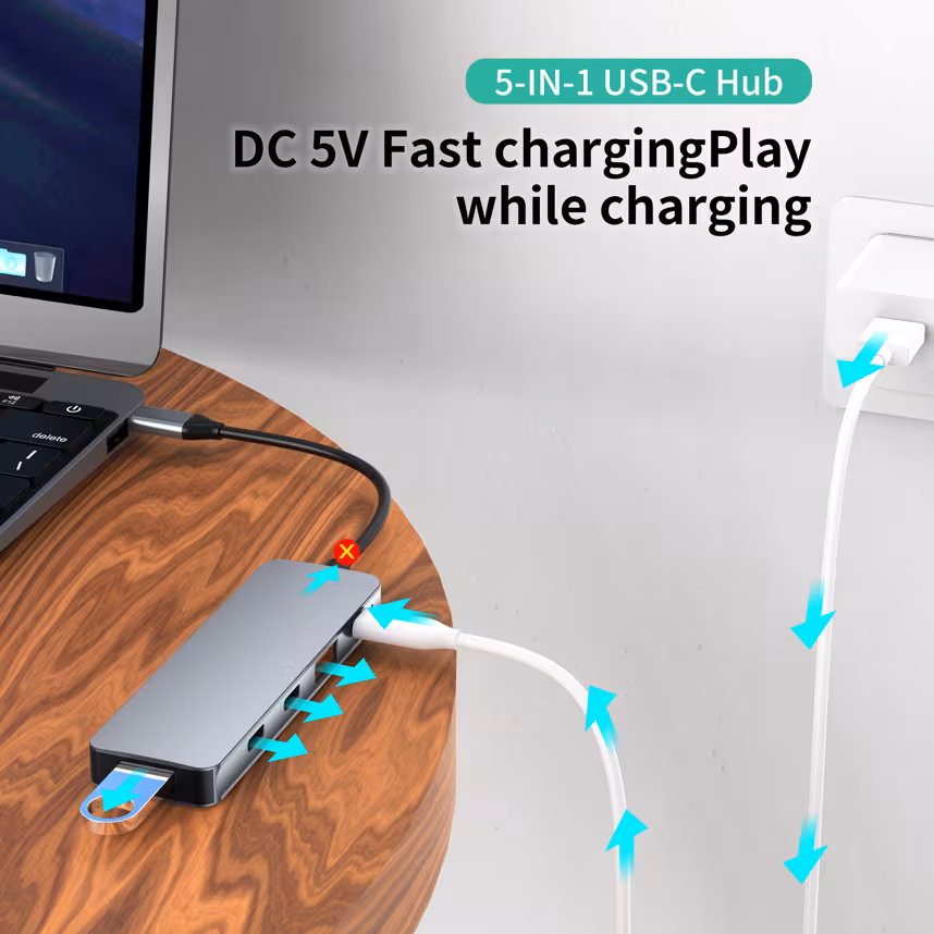 Beatec USB-C HUB 5-in1