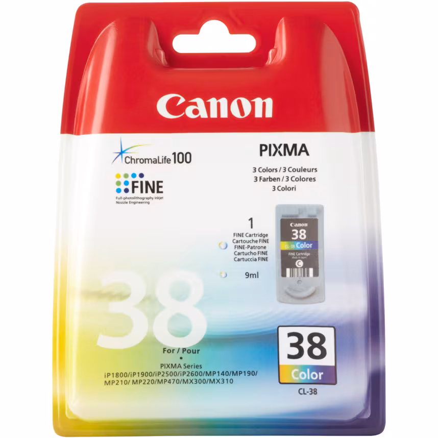 Canon CL-38 Druckkopf color 9ml