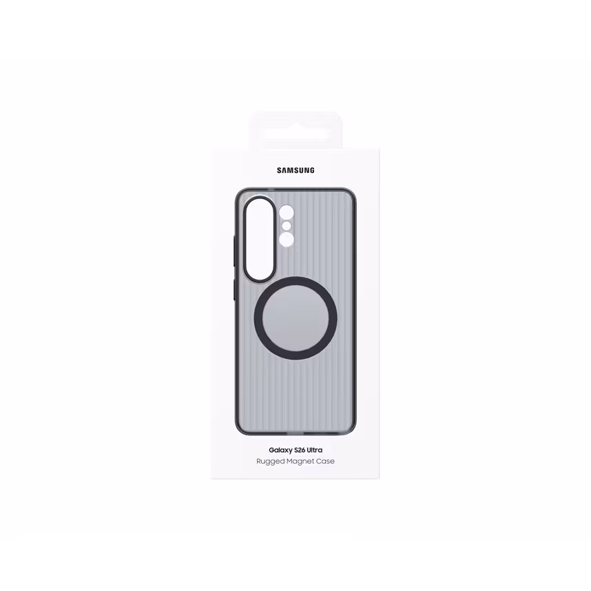 Samsung Back Cover Rugged Magnet Galaxy S26 Ultra Schwarz