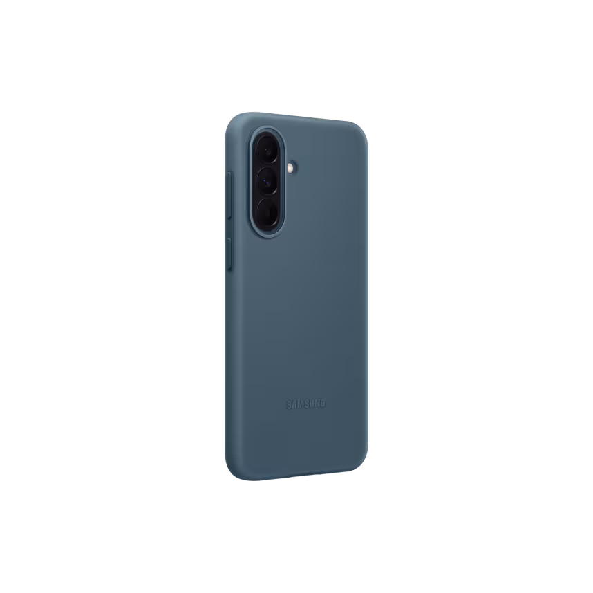 Samsung Back Cover Silicone Galaxy A37 Dunkelgr&uuml;n