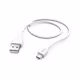 Hama Ladekabel USB-A Micro-USB 1,5m weiß