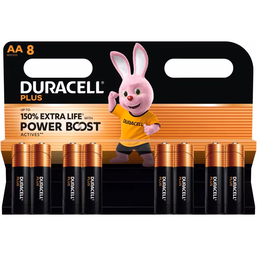 Duracell Plus BOOST Mignon AA 8er Blister