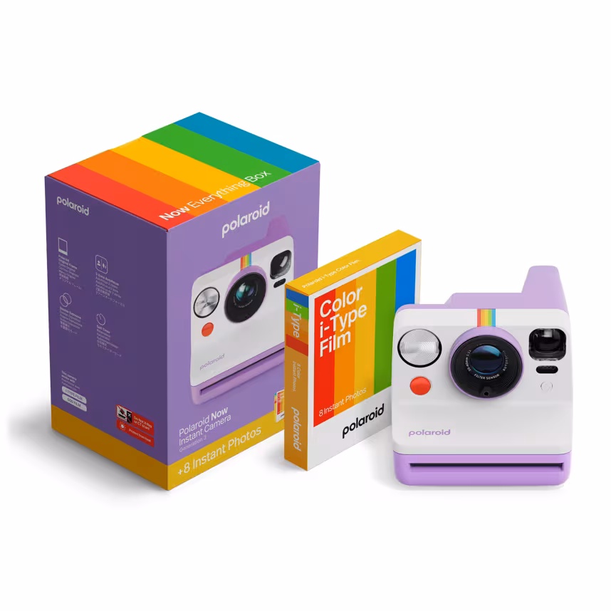 Polaroid Now Gen. 3 Everything Box lila