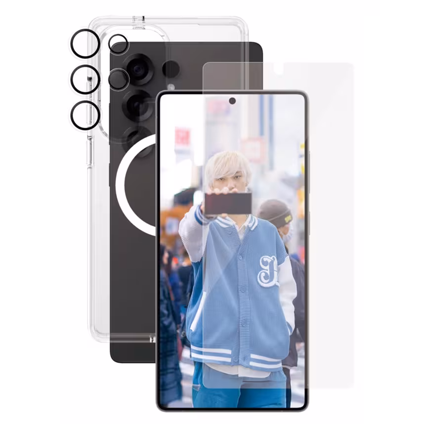 CARE PanzerGlass Flagship 3-in-1 Bundle Galaxy S25 Ultra