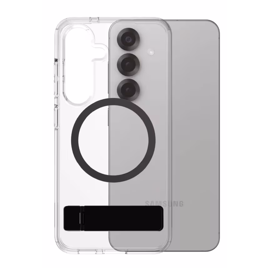 CARE PanzerGlass Case Transparent Kickstand S25