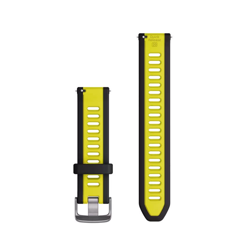 Garmin Schnellwechsel Band 20mm schwarz/gelb