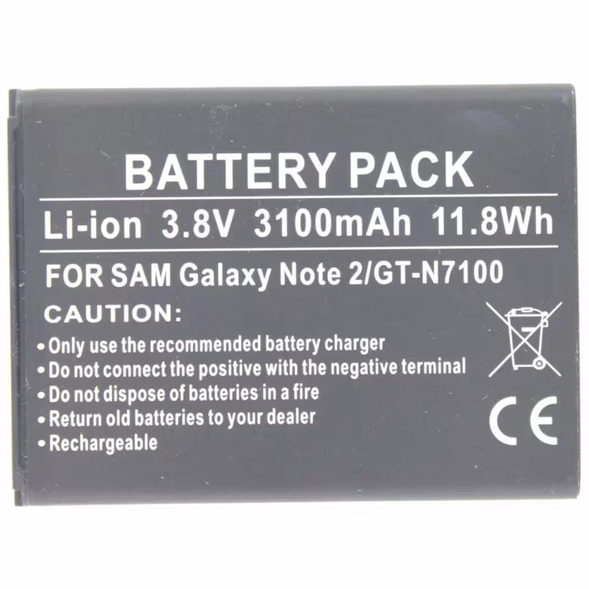 AGI Akku Samsung Galaxy Note II 3.000mAh