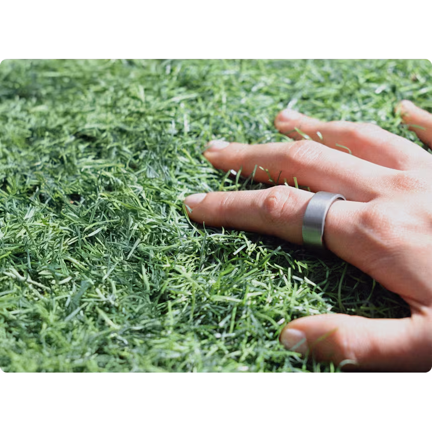 Ultrahuman Ring AIR Raw Titanium - Size 12