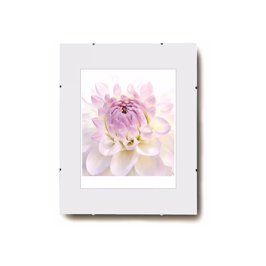 Rahmenloser Bildhalter 50x60cm Reflex