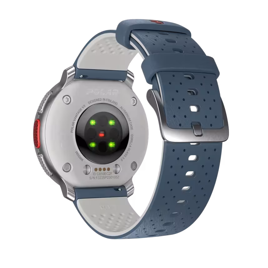 Polar Vantage V3 silver/blue S-L