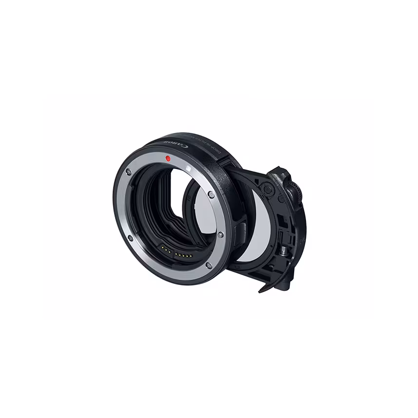 Canon EF-EOS R Adapter mit Einsteckfilter (C-PL)