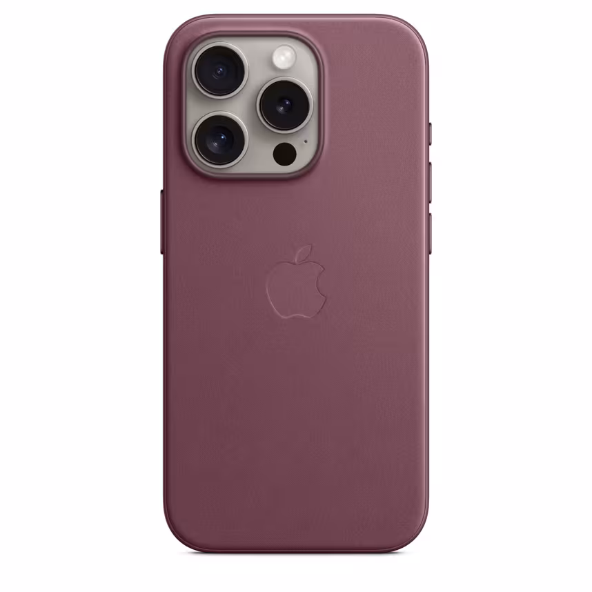 Apple iPhone 15 Pro FineWoven Case mit MagSafe mulberry