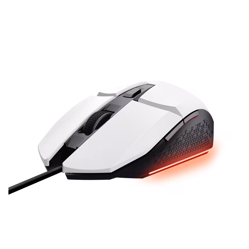  Trust GXT109W FELOX Gaming Maus weiß 