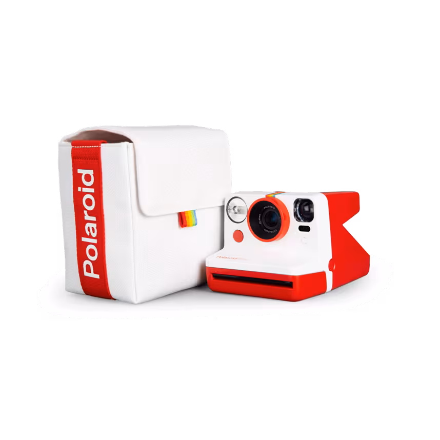 Polaroid Now Bag Weiss/Rot