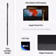 Apple iPad Pro 13" Wi-Fi mit Standardglas, 2TB, space schwarz