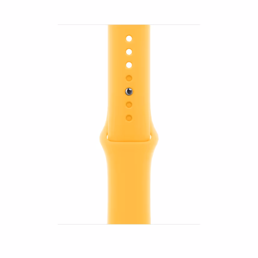 Apple Watch 45mm Sportarmband S/M gelb 