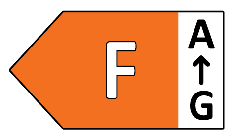 Energieeffizienzklasse F