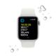 Apple Watch SE Cellular Alu 40mm Sportband weiß