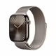 Apple Watch S10 LTE 46mm Natur Titanium Case + Milanese M/L