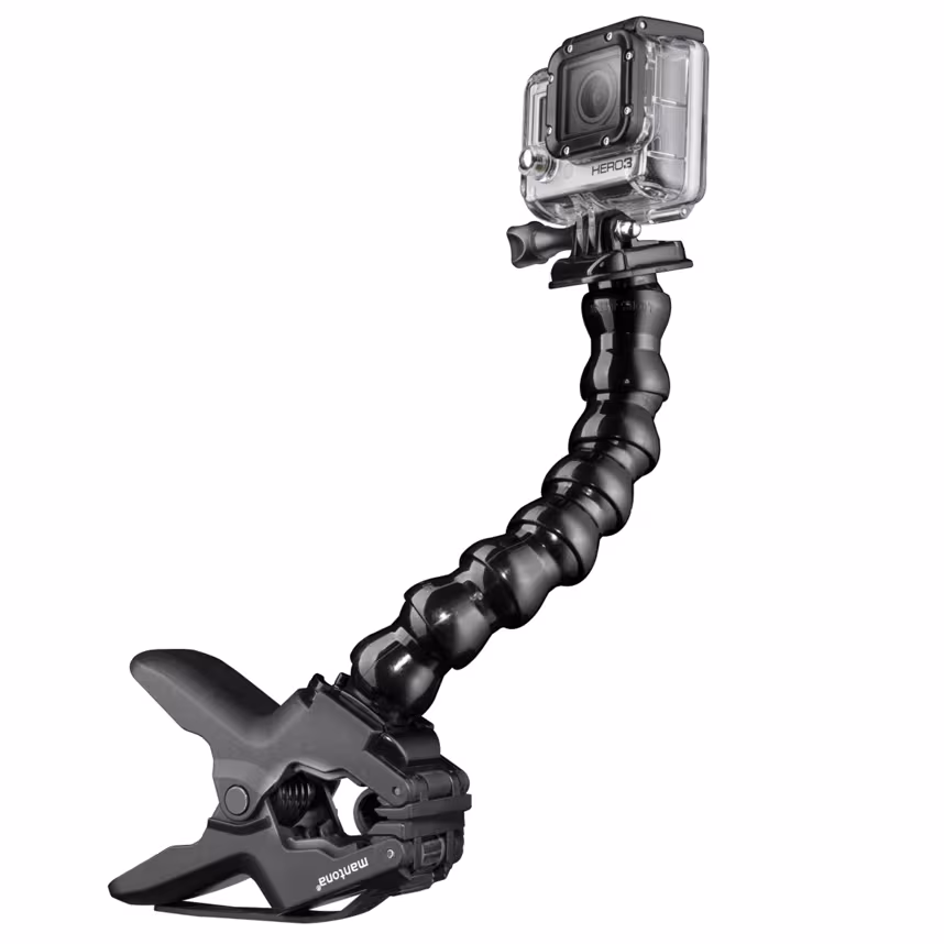 Mantona Maxi Auslegearm mit Klemme GoPro