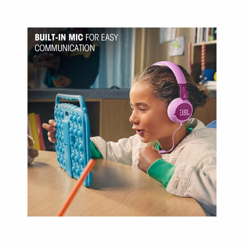 JBL JR320 On-Ear Kopfhörer für Kinder <85dB, lila