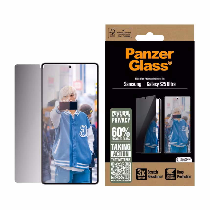 PanzerGlass Privacy Screen Protect Samsung Galaxy S25 Ultra