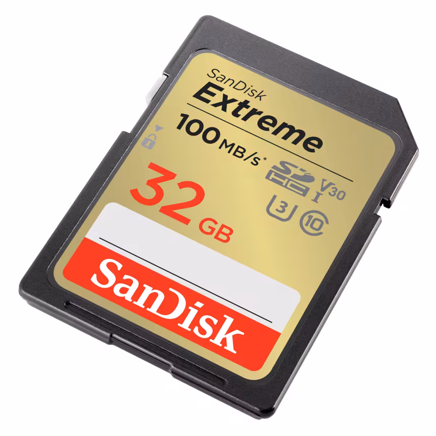 SanDisk SD Extreme 32GB Class10 U3 100MB/s V30