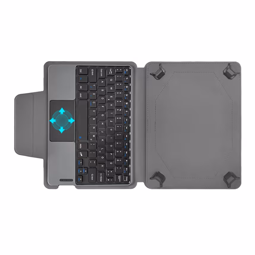 felixx Univ. Tab Case 11" Black KEYMATE + Touch -IOS/AN/WI