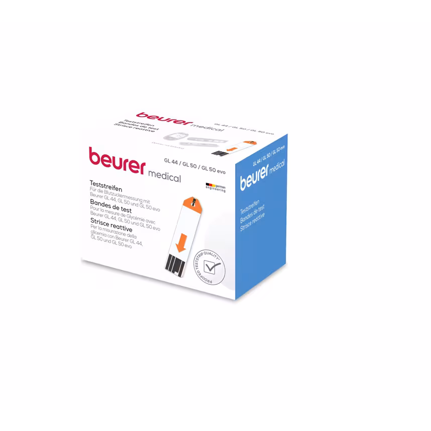 Beurer Blutzucker Messgerät Set GL 44 lean+1x25 Teststreifen