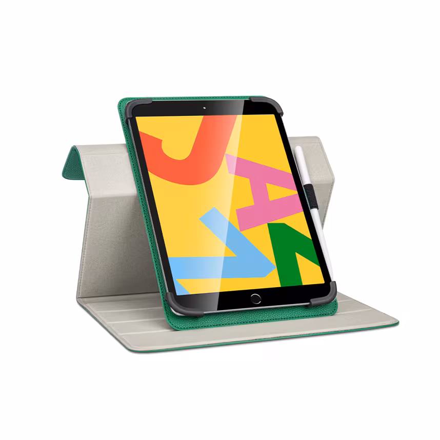 felixx Univ. Tab Case 10-11" Green drehb. Stand + Stifth.