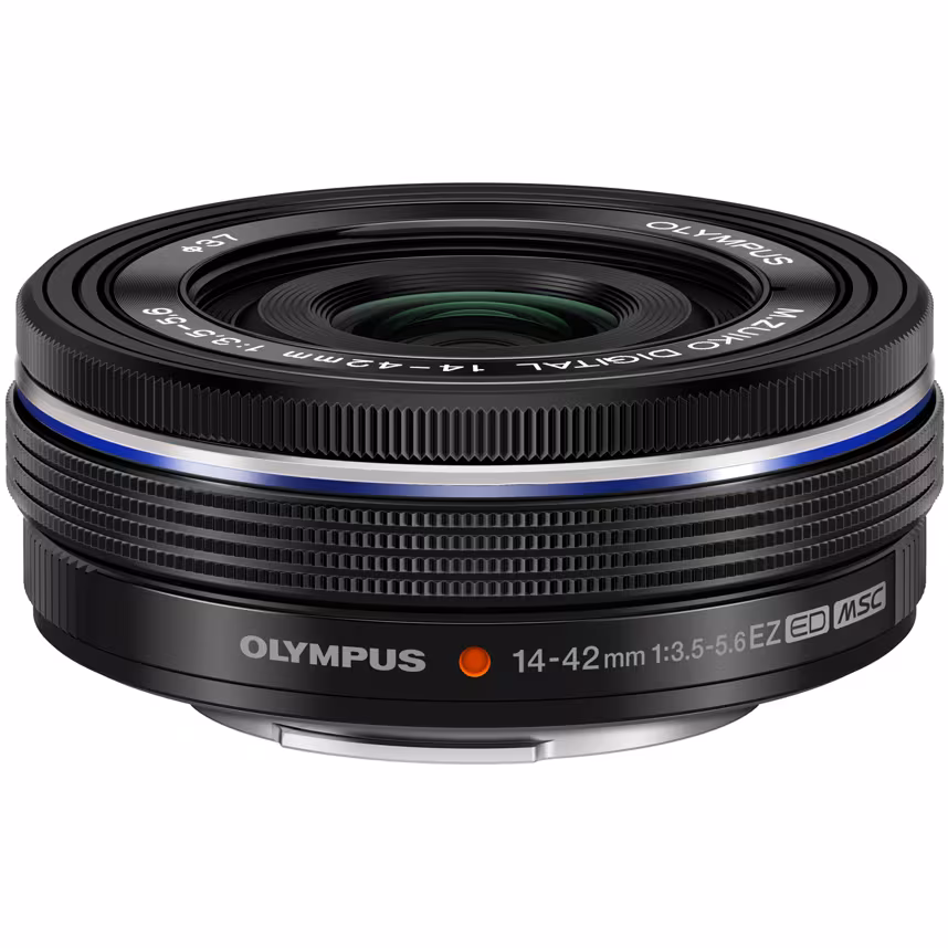 Olympus M.ZUIKO 14-42/3,5-5,6EZ Schwarz + UV Filter