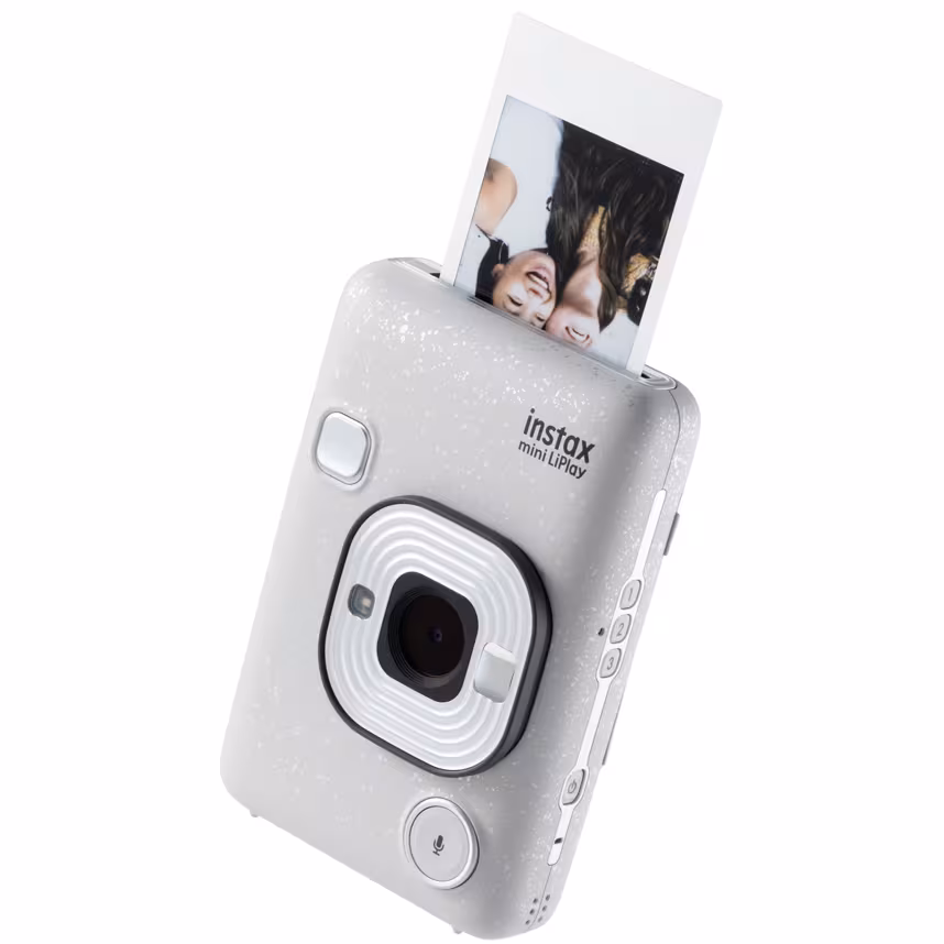 Fujifilm Instax Mini LiPlay Stone White + Zubehör -15%