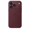 Apple iPhone 18 Pro Max Silikon Case mit MagSafe Burgundy