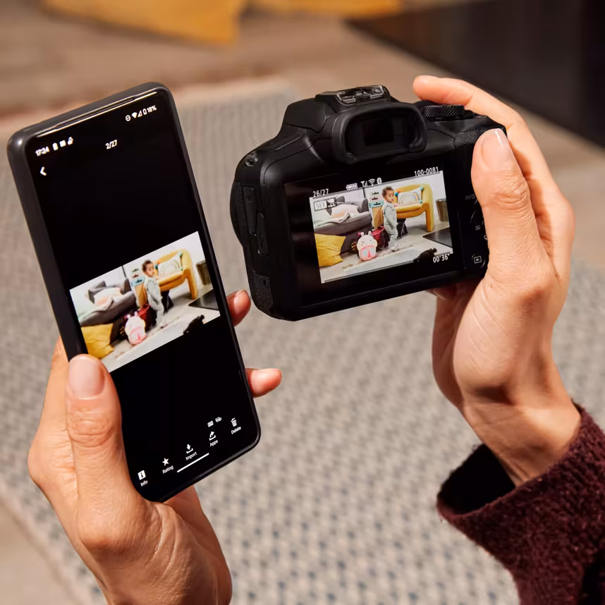 Canon EOS R100 Geh.RF-S 18-45 F4.5-6.3 IS STM RF-S 55-210 F5