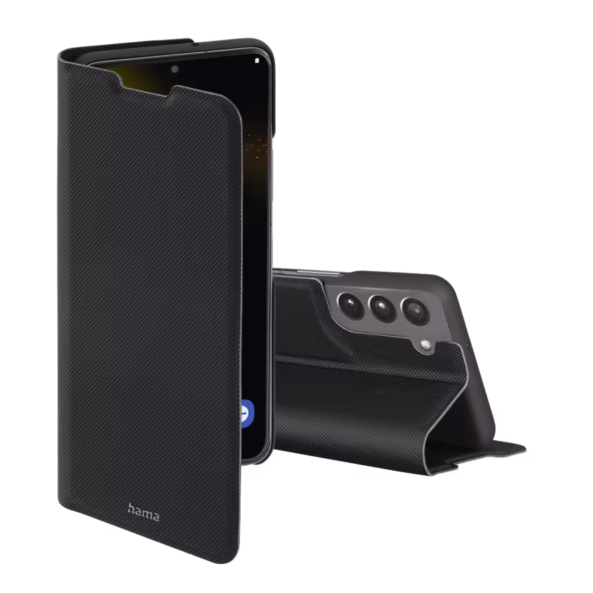 Hama Booklet "Slim Pro" für Samsung Galaxy S22 (5G), Schwarz