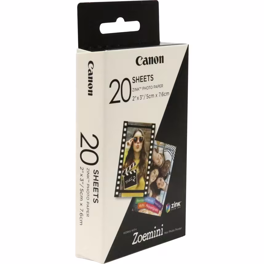 Canon ZP-2030 Zoemini Zink Papier 20 Blatt