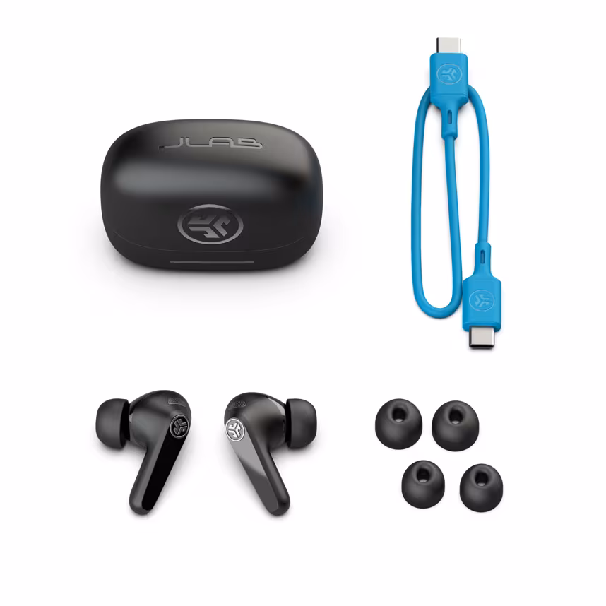 JLAB JBuds Pods ANC TWS Headphones black
