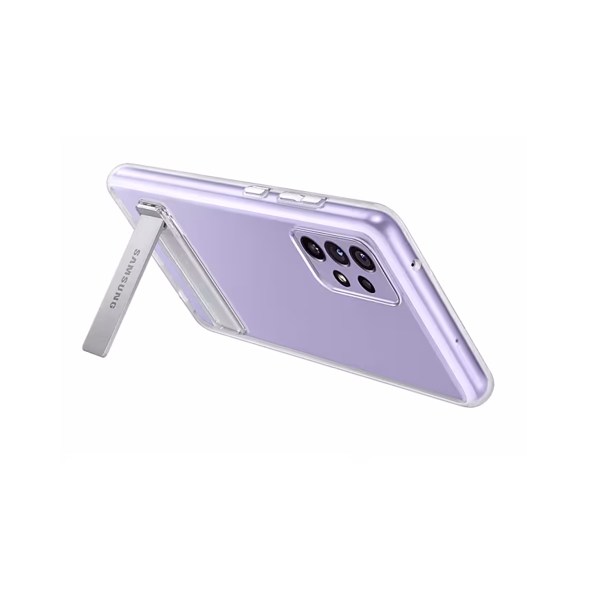 Samsung Back Cover Stand Galaxy A72 transparent