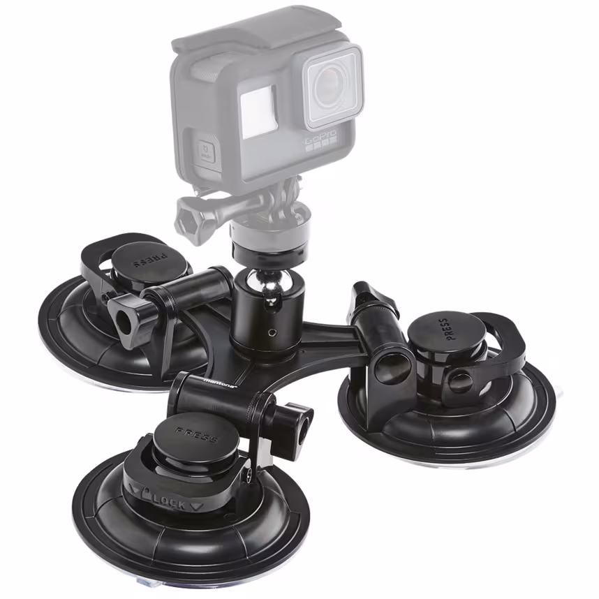 mantona 3-Bein Saugnapfhalterung XL GoPro