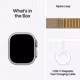 Apple Watch Ultra 2 LTE 49mm natural Titanium Case + tan S