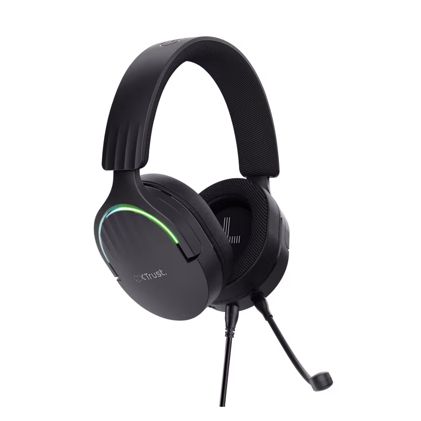 Trust GXT490 FAYZO 7.1 USB Headset schwarz 