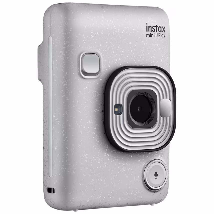 Fujifilm Instax Mini LiPlay Stone White + Zubehör -15%